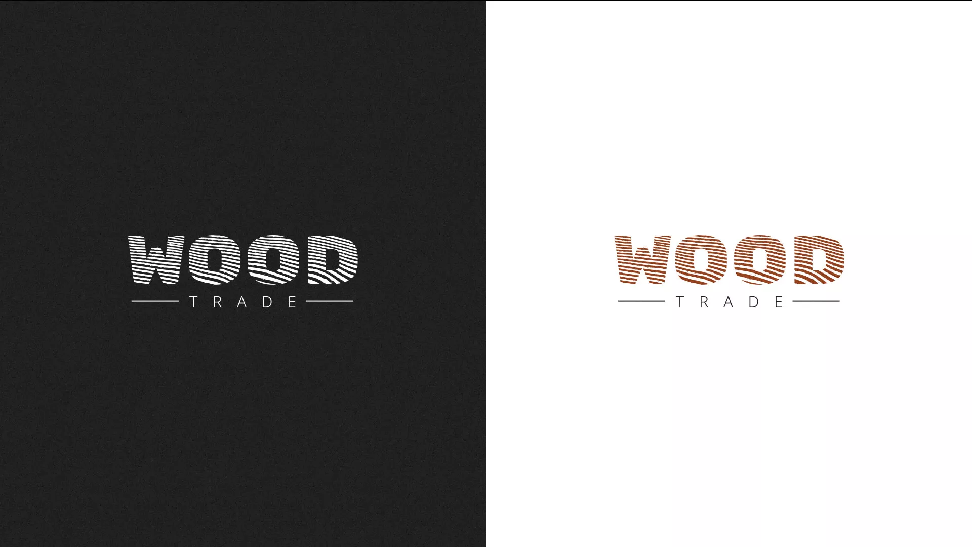 Разработка логотипа для компании «Wood Trade» в Чегеме