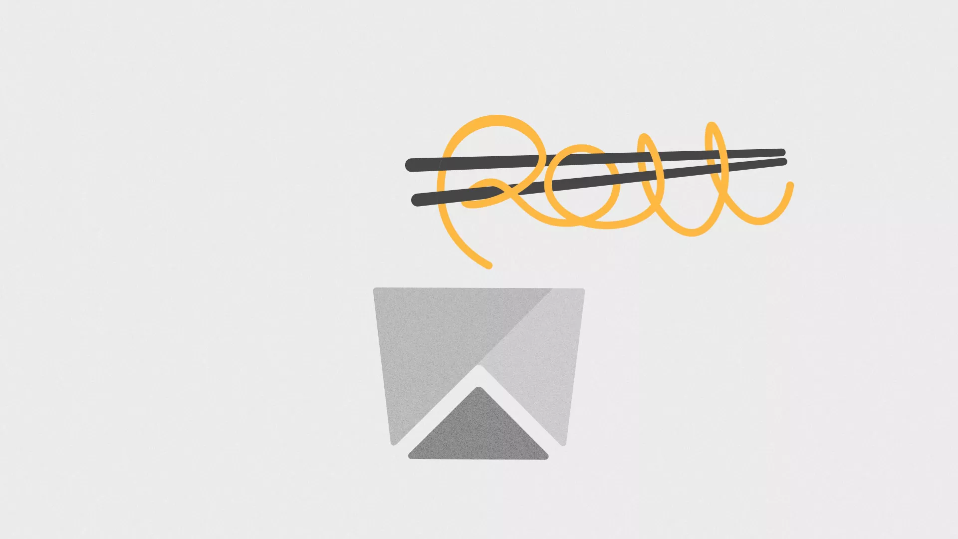 Оформление меню суши-бара «Roll Wok Club» в Чегеме