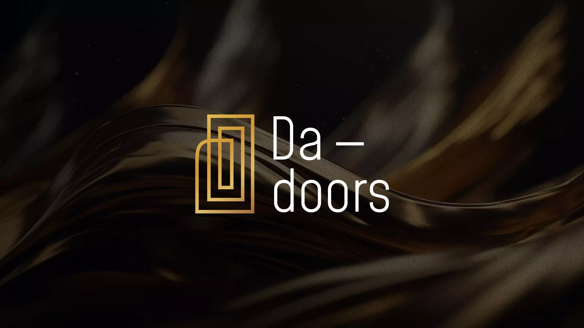 Разработка логотипа для компании «DA-DOORS» в Чегеме